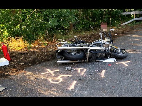 Dvě vážné nehody motorkářů