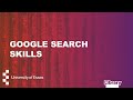 Google Search Skills