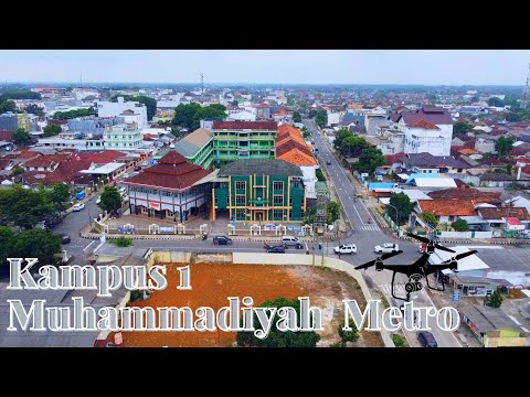 Kampus 1 Muhammadiyah Metro Lampung | View Drone