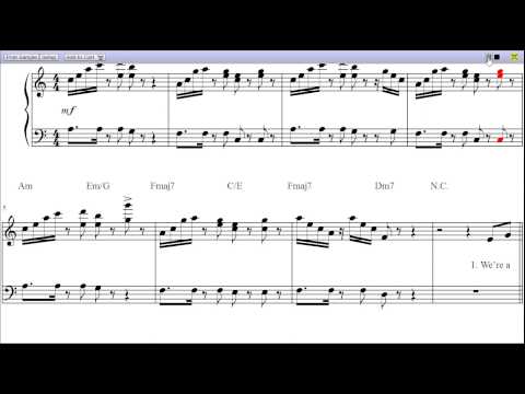 Rather Be by Clean Bandit - Piano Sheet Music:Teaser