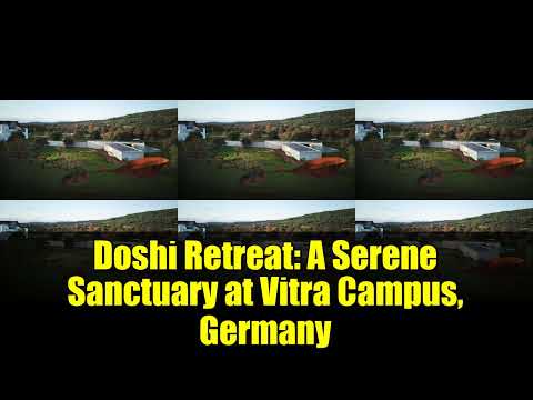Doshi Retreat: A Serene Sanctuary at Vitra Campus, Germany | Architecture Tour