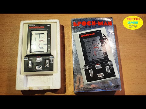 EPOCH-MAN, LCD Electronic Game, 1981, from EPOCH