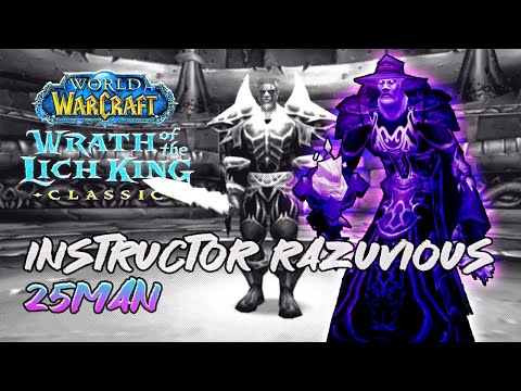 Shadow Priest vs Instructor Razuvious 25M | Wrath of the Lich King Classic