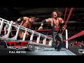 FULL MATCH Triple H Vs Kevin Nash Sledgehammer Ladder Match WWE TLC 2011