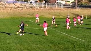 Powerhouse La Cueva Girls Soccer (14-1, 5-0 Away) beats Manzano 3 - 0 on Tuesday nigh