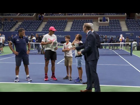 LIVE with 2017 #USOpen Men's Champion Rafael Nadal