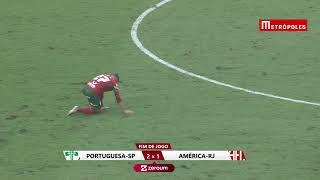 Portuguesa-SP 4 x 1 América-RJ | Melhores Momentos | Brasileirão Série D ZeroUm