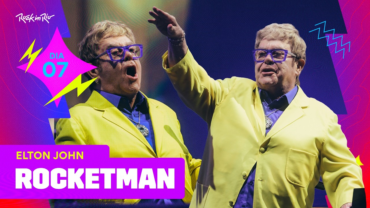 Elton John canta 'Rocket Man' no Rock in Rio | Rock in Rio 2026 | Multishow