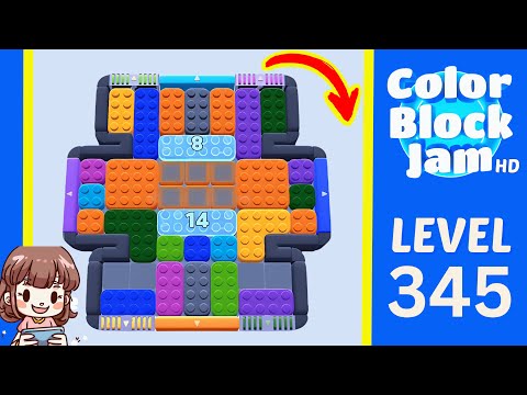 Color Block Jam Level 345 Solution Walkthrough