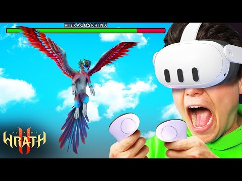 I Became a GOD And Slayed MONSTERS in VR!