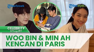 Momen Kencan Kim Woo Bin dan Shin Min Ah Tertangkap Kamera Netizen di Paris