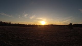 preview picture of video 'Peaceful Time Lapse of Sunset at Rural Route 2'