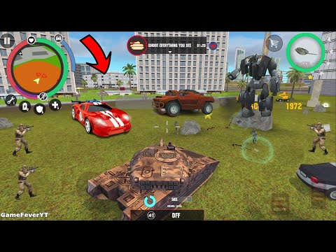 Stone Giant (Tank Madness and Destroy All Vehicles) Army Tank on Stone island - Android Gameplay HD