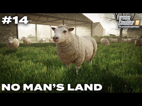 Building The Sheep Farm & Buying Sheep - No Man's Land #14 Farming Simulator 19 Timelapse