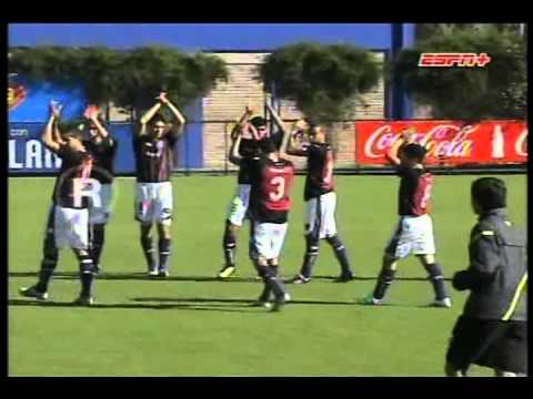 JUVENILES A 2012. 4ta, 5ta y 6ta. BOCA JRS.- SAN LORENZO. 2-6-2012. Material de ESPN.