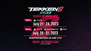 TEKKEN 8 - Closed Network Test Announcement Trailer + Claudio Reveal😎