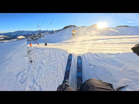ABSOLUTE MADNESS Freeride Skiing STUBAI GLACIER! - Steep Lines, Park & Hilarious Crashes