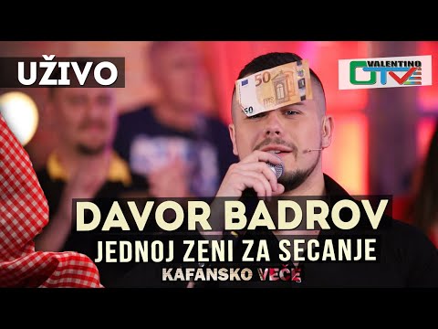 DAVOR BADROV - JEDNOJ ZENI ZA SECANJE | 2021 | UZIVO | OTV VALENTINO