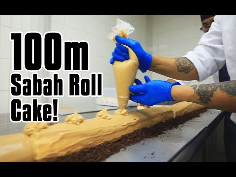 The Making of: 100m Sabah Roll Cake