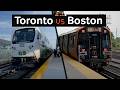 Boston Vs Toronto Which City Has Better Transit