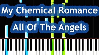 My Chemical Romance - All The Angels Piano Tutorial