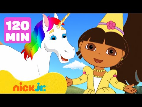 Dora the Explorer | Episódios Completos de Contos de Fadas! 🧚‍♀️ 2 Horas | Nick Jr. em Português