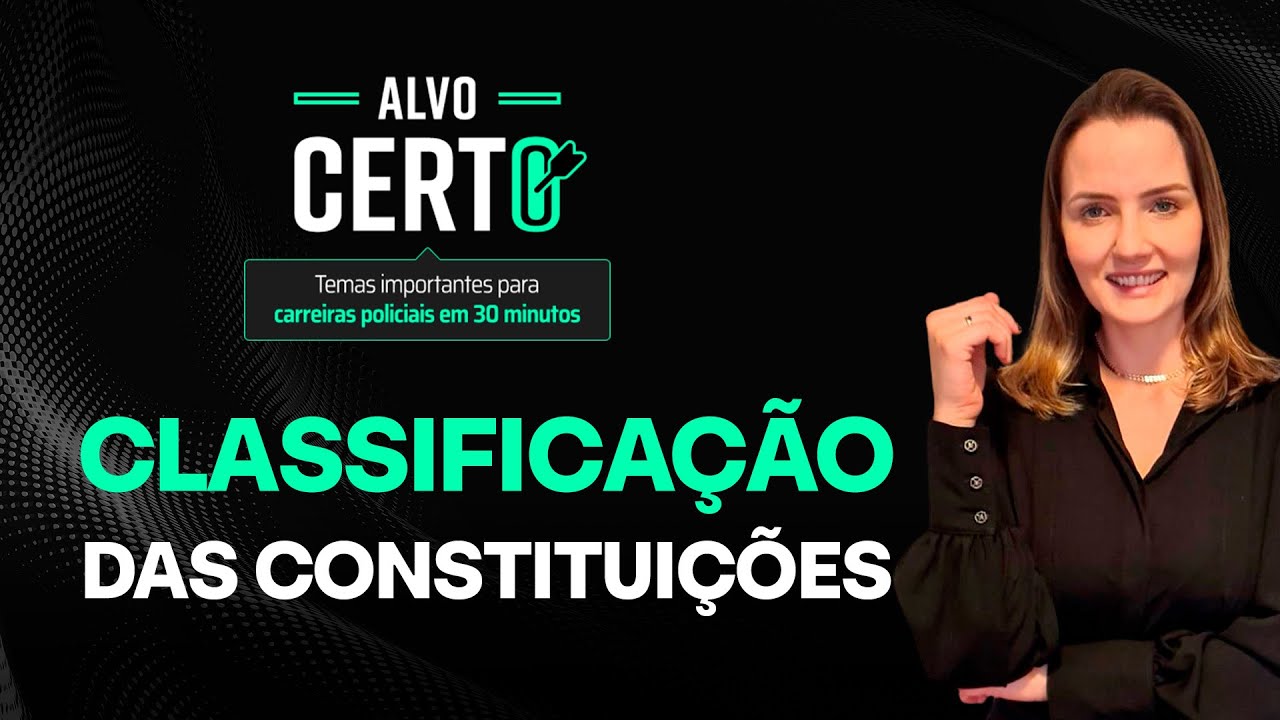 Classificação das constituições e estrutura