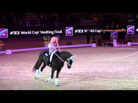 World Cup Vaulting Final 2015 Graz - Lisa Wild
