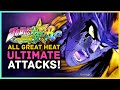 JoJo's Bizarre Adventure All Star Battle R - All Great Heat Ultimate Attacks for All Characters