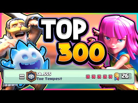 How I Finished Top 300 in the World With 3.0 Xbow 🏆— Clash Royale