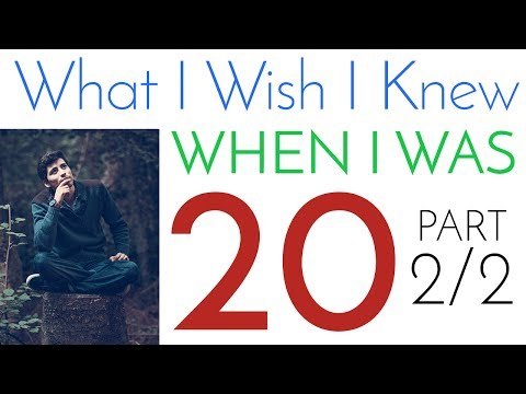 我希望我20歲的時候就知道的成功祕訣 [Part 2/2] 。 (What I Wish I Knew When I Was 20 | Secrets to Success [Part 2/2])