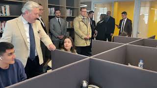 BAŞKAN BEY TINAZTEPE SOSYAL TESİSLERİ ZİYARET