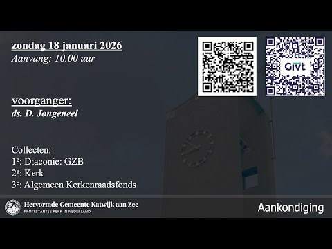 18/01/2026 10.00u ds. D. Jongeneel