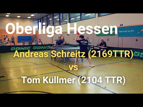 Hessens Hoffnung in Action! | Oberliga Hessen | A.Schreitz (2169 TTR) vs T. Küllmer (2104 TTR)