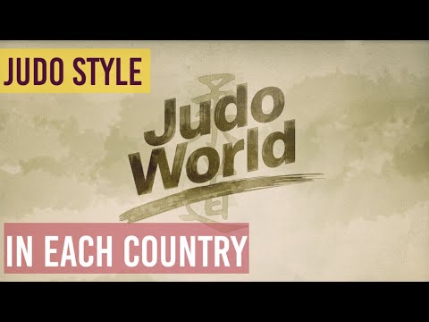 Judo styles in each country