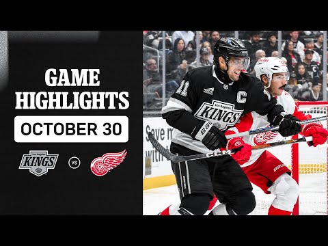 HIGHLIGHTS: Detroit Red Wings at Los Angeles Kings | NHL Highlights