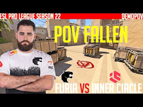 POV: FalleN / Mirage / FURIA vs Inner Circle / ESL Pro League Season 22 / CS2 DEMO