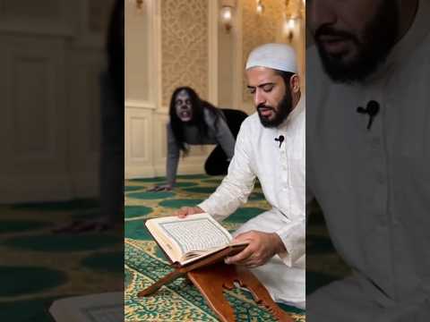 Watch the Jinn Try to Escape the Mosque! 🕌 #Ruqyah #Jinn #Exorcism #Scary ​#Quran