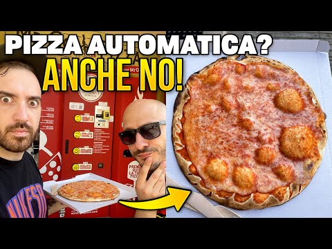 Proviamo il PRIMO DISTRIBUTORE AUTOMATICO di PIZZA a ROMA!