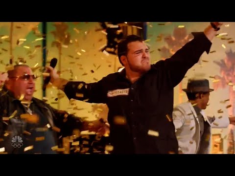 Sal Valentinetti Charismatic Singer Got Golden Buzzer From Heidi Klum with 'My Way' by Frank Sinatra