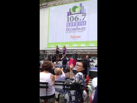 Love Song - Broadway in Bryant Park 07.11.2013 - Erik Altemus and Bethany Moore