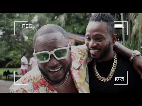 Behind the scenes of Izzybeats x Konshens "up deh" music video