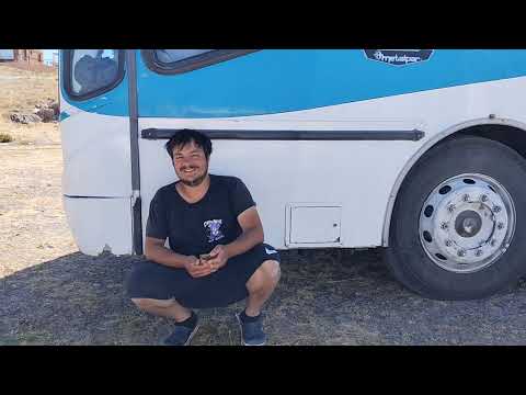 Así está #camarones #chubut. Recorrimos sus calles.