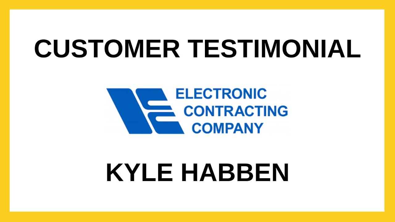 Electronic Contracting Company testimonial video