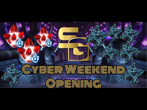 Cyber Weekend Opening 3 5* Nexus & 7 6* Crystal Opening