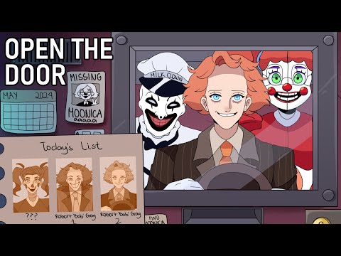 OPEN THE DOOR // That's not my neighbor song // Animation Meme ft.Clowns