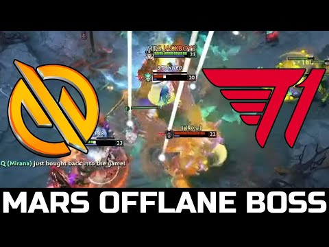 T1 VS MG TRUST GAME 2 - OFFLANE TO CARRY MARS DPC SEA 2022