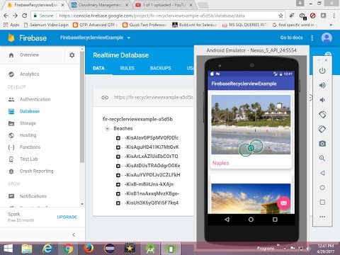 Firebase Series- Recyclerview