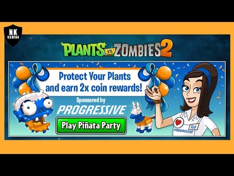 PvZ 2 - Pinata Party July 24th, 2017 - "Progressive" - Day 1