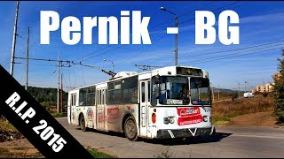 preview picture of video 'PERNIK TROLLEYBUS -  В тролейбуса в Перник (08.10.2013)'